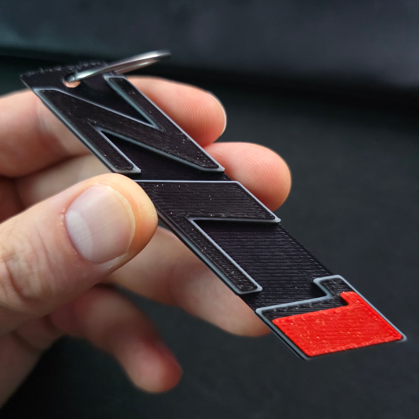 Camaro ZL1 Emblem Keychain