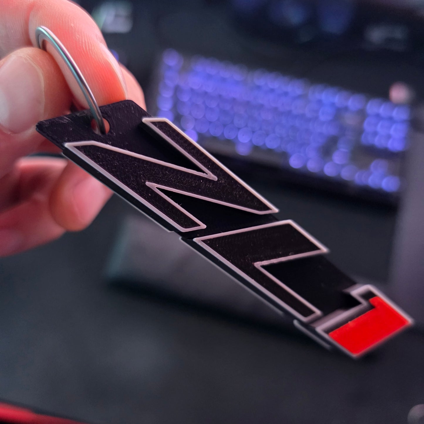 Camaro ZL1 Emblem Keychain