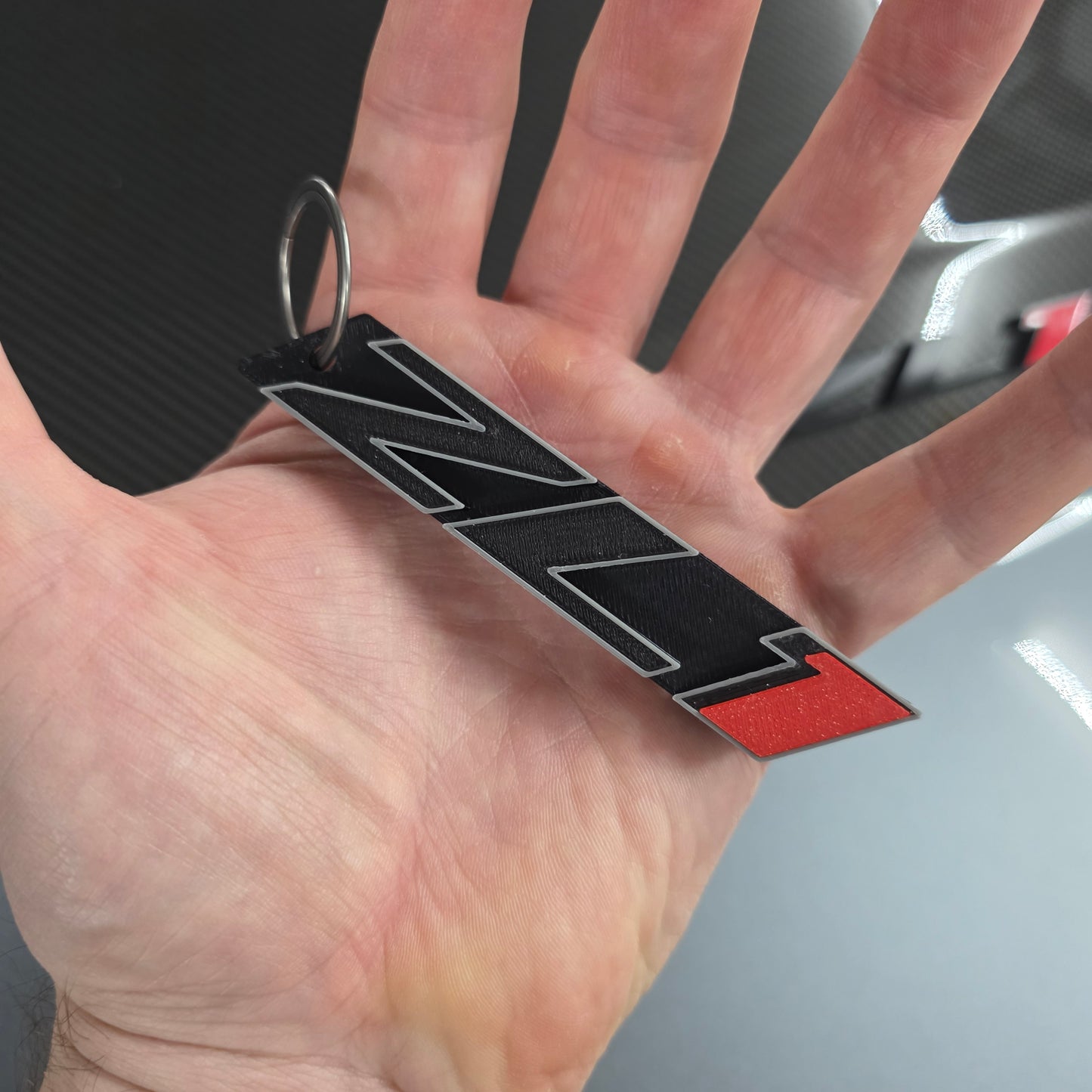 Camaro ZL1 Emblem Keychain