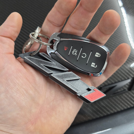 Camaro ZL1 Emblem Keychain